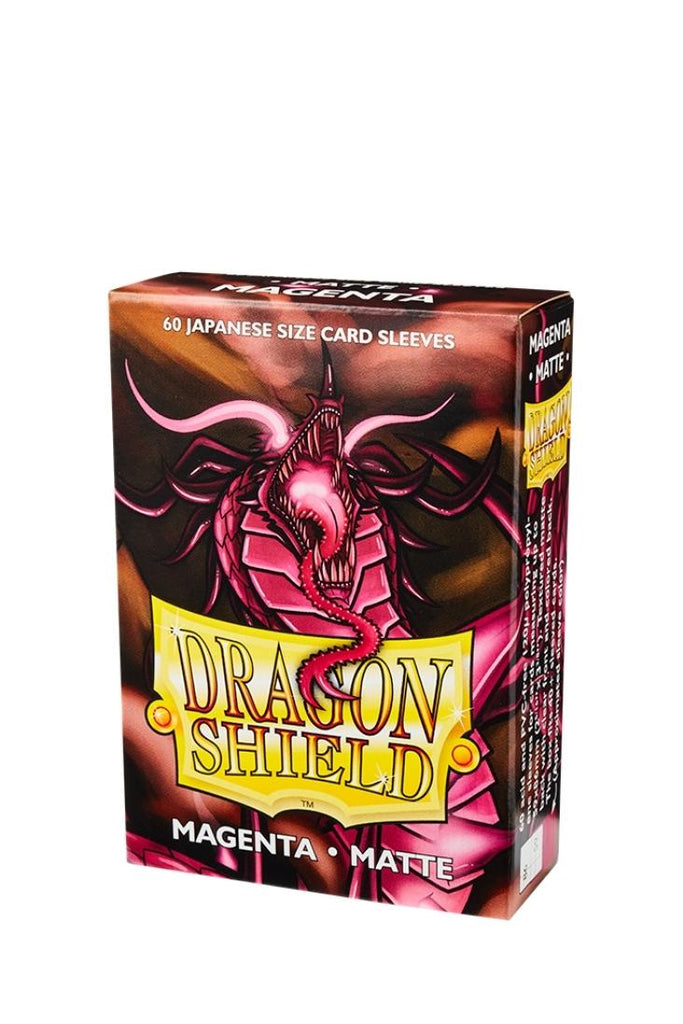 Dragon Shield - 60 Sleeves Japanische Grösse - Matte Magenta