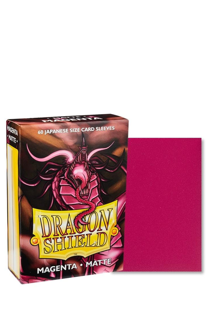 Dragon Shield - 60 Sleeves Japanische Grösse - Matte Magenta