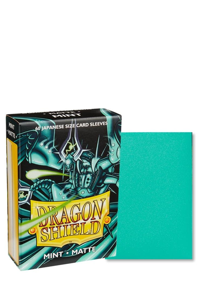 Dragon Shield - 60 Sleeves Japanische Grösse - Matte Mint