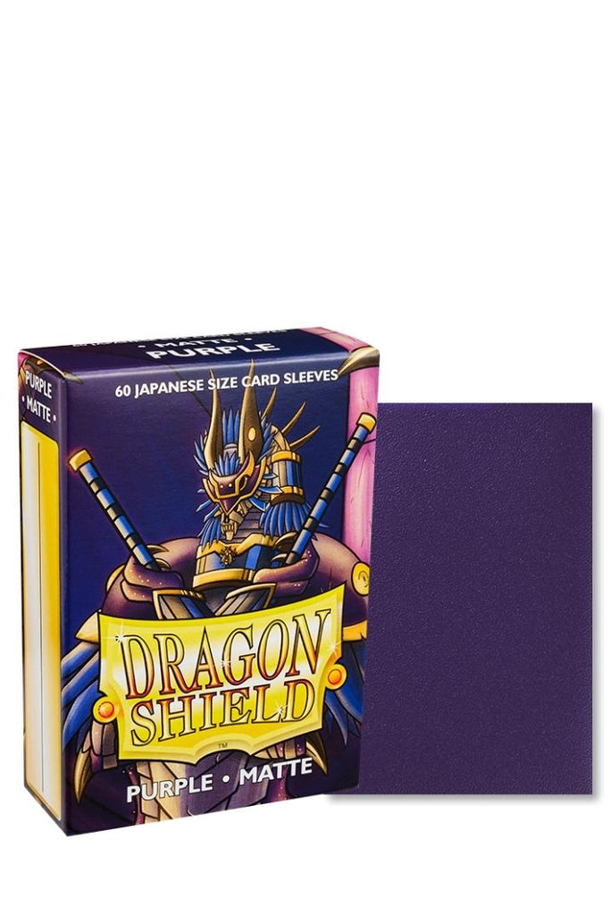 Dragon Shield - 60 Sleeves Japanische Grösse - Matte Purple
