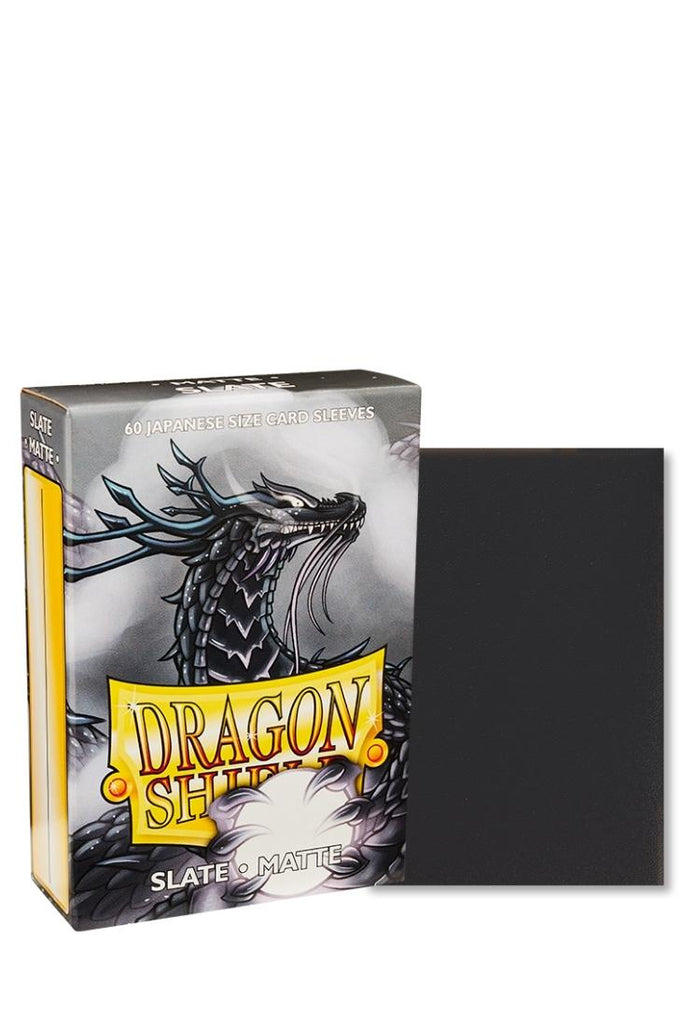 Dragon Shield - 60 Sleeves Japanische Grösse - Matte Slate