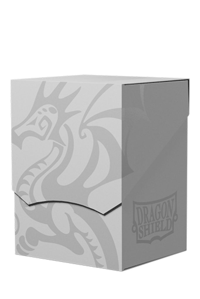 Dragon Shield - Deck Shell - Ashen White