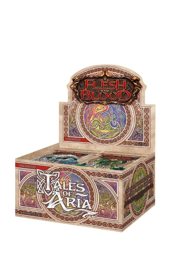 Flesh and Blood - Tales of Aria Unlimited Booster Display - Englisch