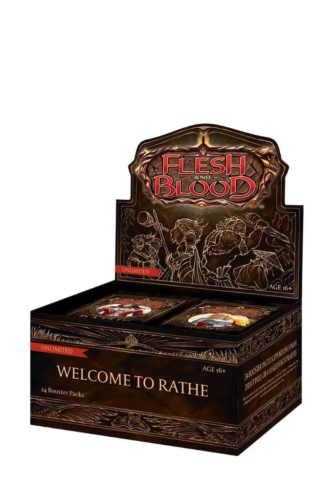 Flesh and Blood - Welcome to Rathe Unlimited Booster Display - Englisch