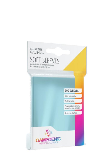Gamegenic - 100 Soft Sleeves Standardgrösse