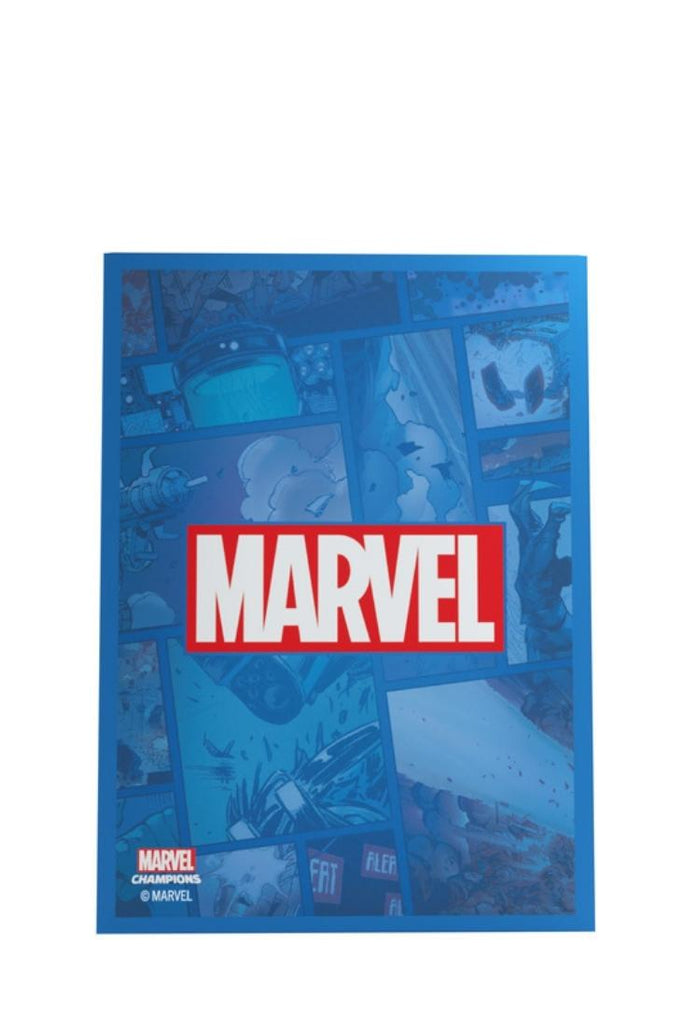 Gamegenic - 50 Marvel Champions Art Sleeves Standardgrösse - Blau