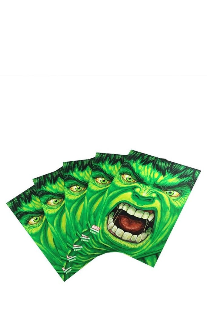 Gamegenic - 50 Marvel Champions Art Sleeves Standardgrösse - Hulk