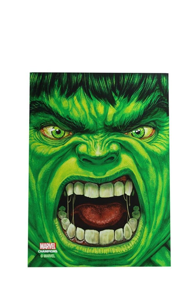 Gamegenic - 50 Marvel Champions Art Sleeves Standardgrösse - Hulk
