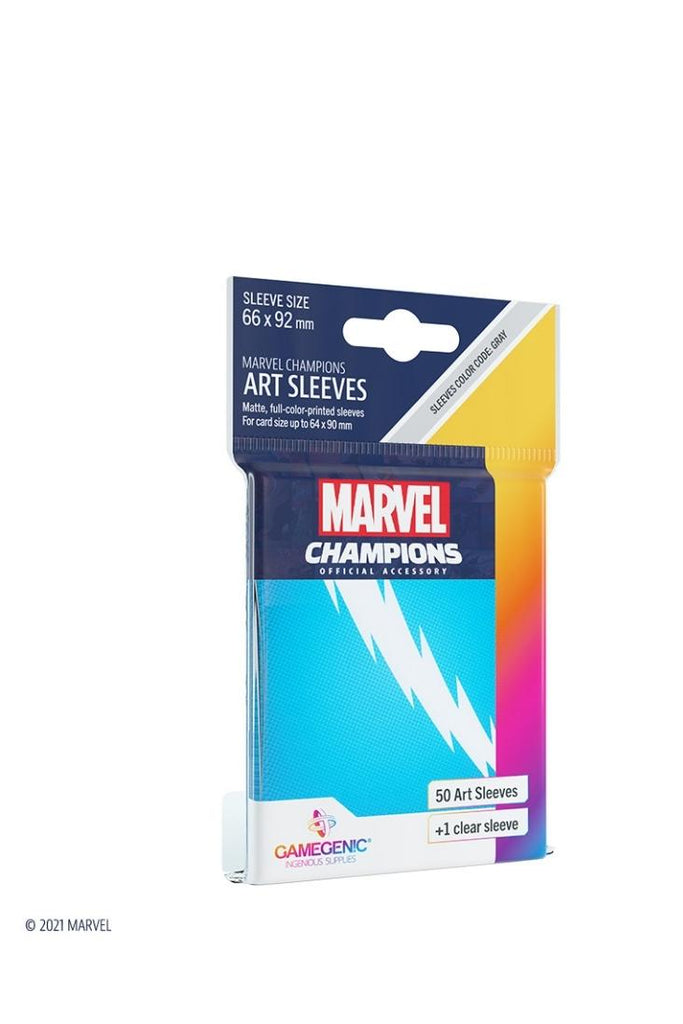 Gamegenic - 50 Marvel Champions Art Sleeves Standardgrösse - Quicksilver