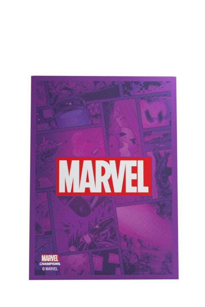 Gamegenic - 50 Marvel Champions Art Sleeves Standardgrösse - Violett