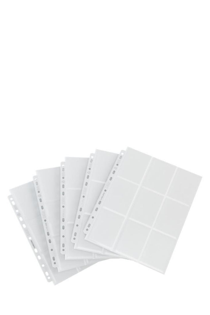 Gamegenic - 50 Sideloading Einlageblätter 18-Pocket - Weiss