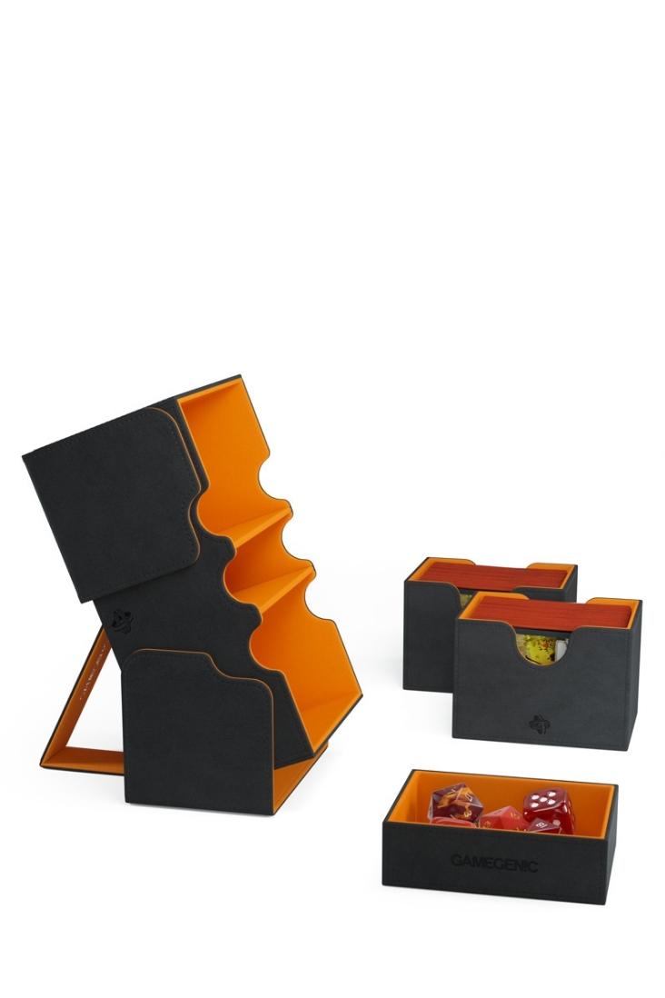 Gamegenic - Stronghold 200+ XL Convertible - Schwarz - Orange Exclusive Line