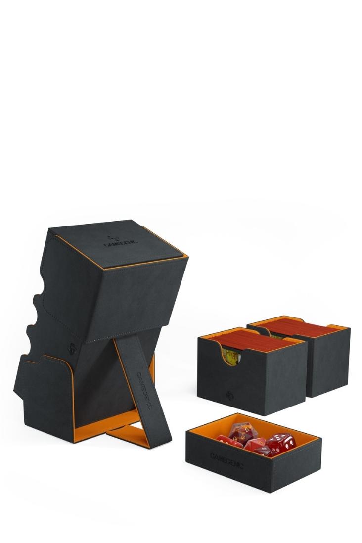 Gamegenic - Stronghold 200+ XL Convertible - Schwarz - Orange Exclusive Line
