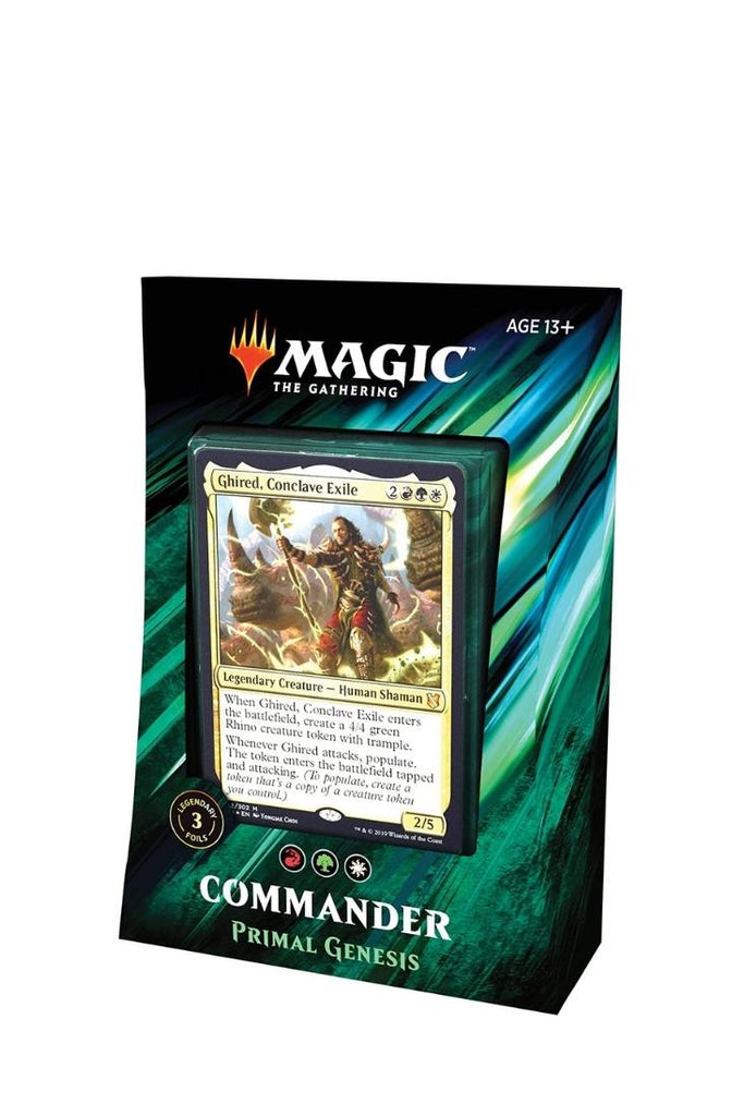 Magic: The Gathering - Commander 2019 Primal Genesis - Englisch