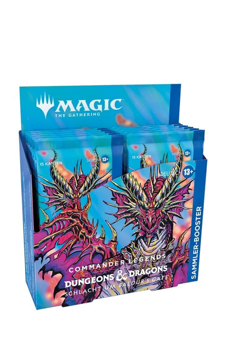 Magic: The Gathering - Commander Legends Schlacht um Baldur's Gate Sammler Booster Display - Deutsch
