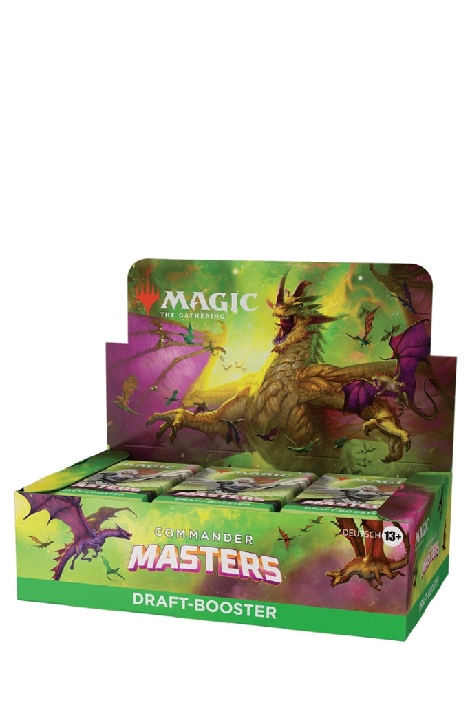 Magic: The Gathering - Commander Masters Draft Booster Display - Deutsch