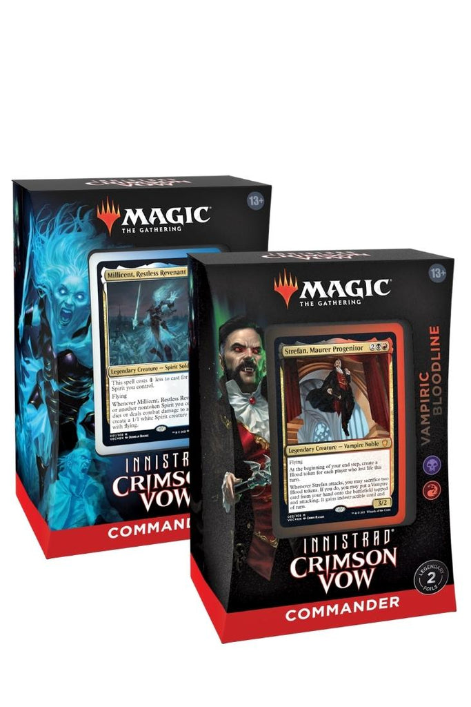 Magic: The Gathering - Crimson Vow Commander Beide Decks - Englisch
