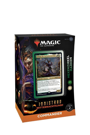 Magic: The Gathering - Innistrad Mitternachtsjagd Commander Hexenzirkel Marken - Deutsch