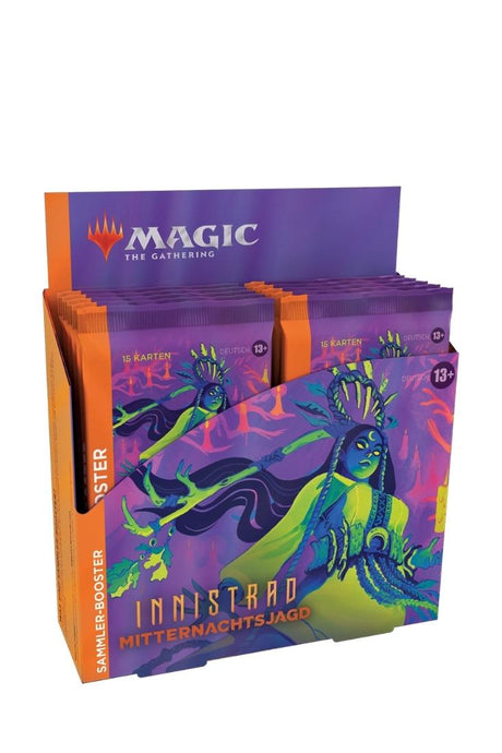 Magic: The Gathering - Innistrad Mitternachtsjagd Sammler Booster Display - Deutsch