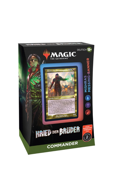 Magic: The Gathering - Krieg der Brüder Commander Mishras Messing-Banner - Deutsch