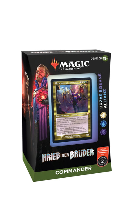 Magic: The Gathering - Krieg der Brüder Commander Urzas Eiserne Allianz - Deutsch