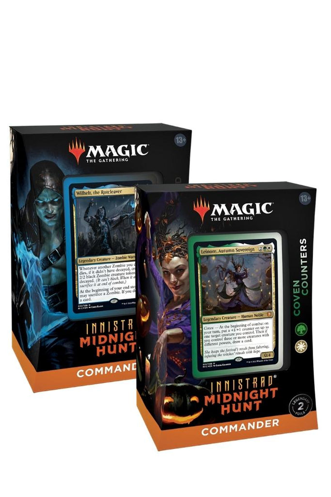 Magic: The Gathering - Midnight Hunt Commander Beide Decks - Englisch