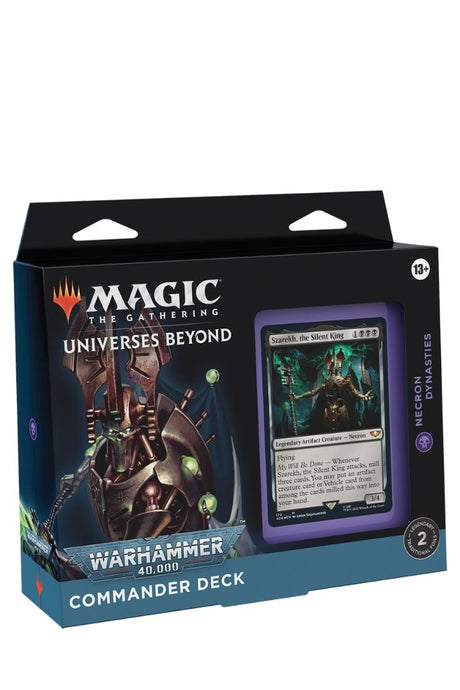 Magic: The Gathering - Warhammer 40000 Commander Necron Dynasties - Englisch