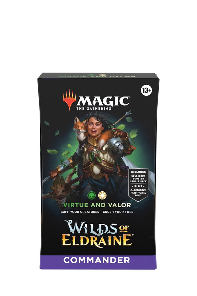 Magic: The Gathering - Wilds of Eldraine Commander Virtue and Valor - Englisch