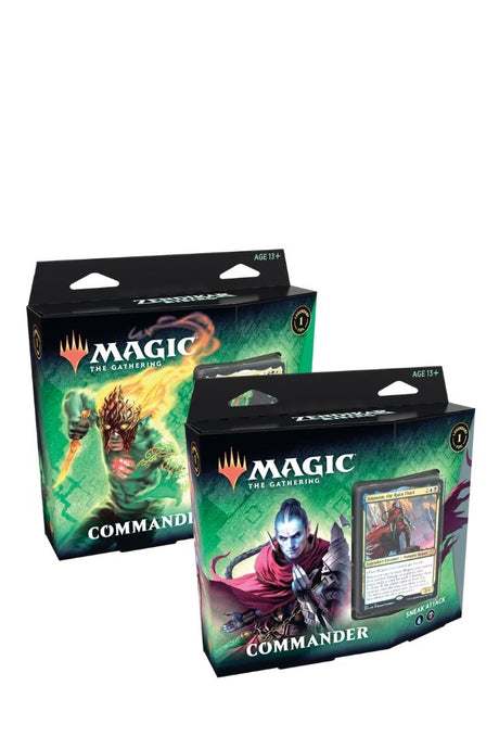 Magic: The Gathering - Zendikar Rising Commander Beide Decks - Englisch