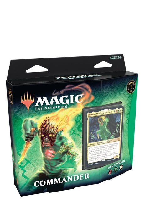 Magic: The Gathering - Zendikar Rising Commander Land's Wrath - Englisch