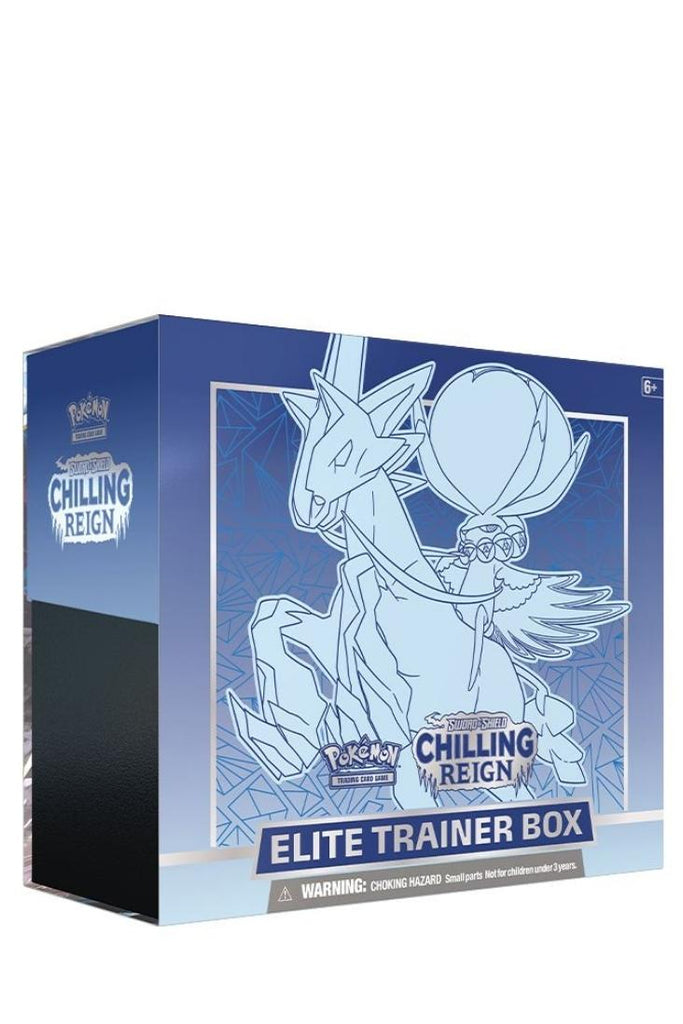 Pokémon - Chilling Reign Elite Trainer Box Ice Rider Calyrex - Englisch