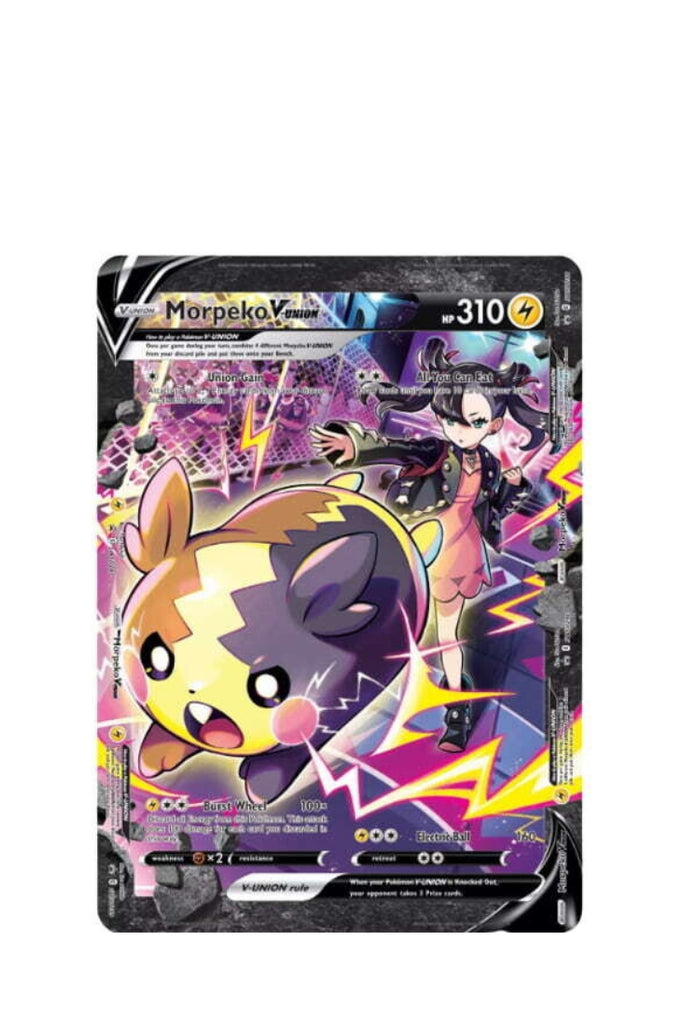 Pokémon - Crown Zenith Morpeko-V-Union - Premium Playmat Collection - Englisch