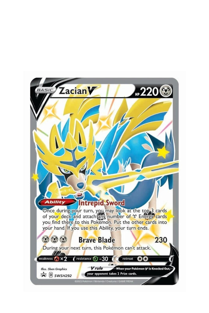 Pokémon - Crown Zenith Shiny Zacian - Premium Figure Collection - Englisch
