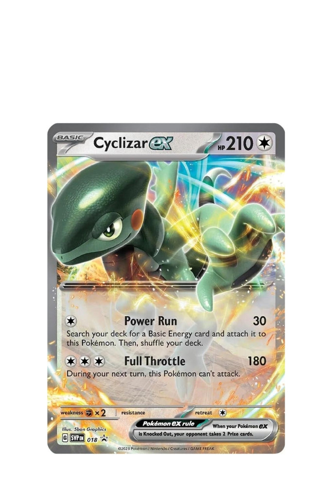 Pokémon - Cyclizar ex Collection - Englisch