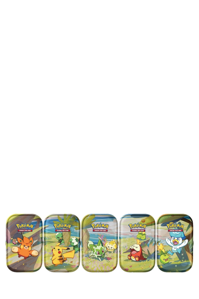Pokémon - Mini Tin Paldea Friends - Alle 5 Tins - Englisch