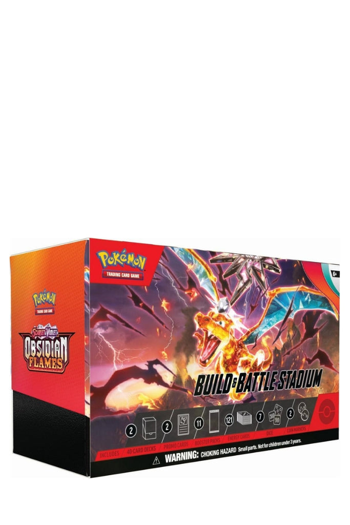 Pokémon - Scarlet & Violet - Obsidian Flames Build & Battle Stadium Box - Englisch