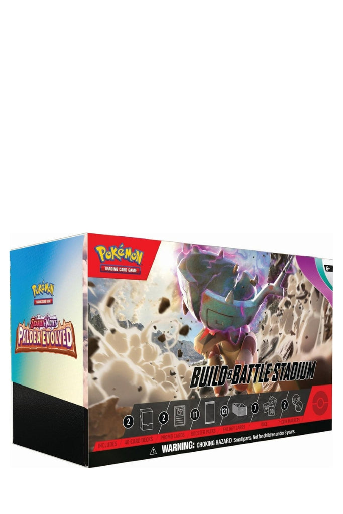 Pokémon - Scarlet & Violet - Paldea Evolved Build & Battle Stadium Box - Englisch
