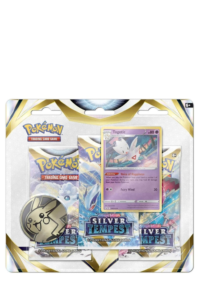 Pokémon - Silver Tempest 3-Pack Blister Togetic - Englisch