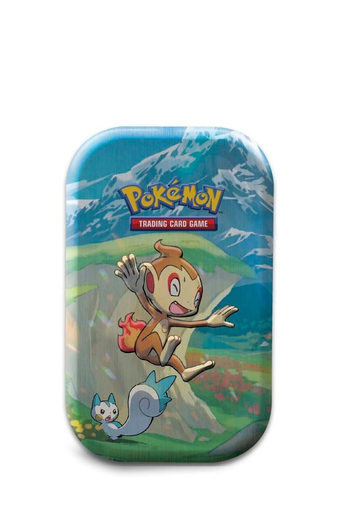 Pokémon - Sinnoh Sterne Mini Tin Box Panflam & Pachirisu - Deutsch
