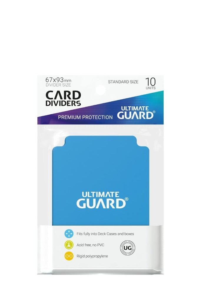 Ultimate Guard - 10 Kartentrenner Standardgrösse - Hellblau