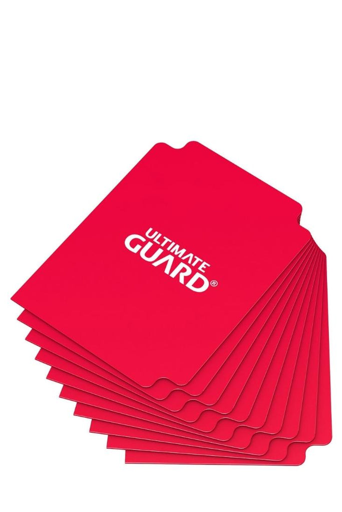 Ultimate Guard - 10 Kartentrenner Standardgrösse - Rot