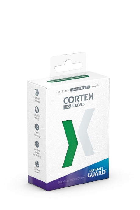 Ultimate Guard - 100 Cortex Sleeves Matte Standardgrösse - Grün