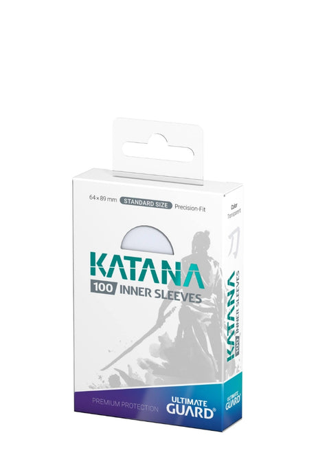 Ultimate Guard - 100 Katana Inner Sleeves Standardgrösse - Transparent