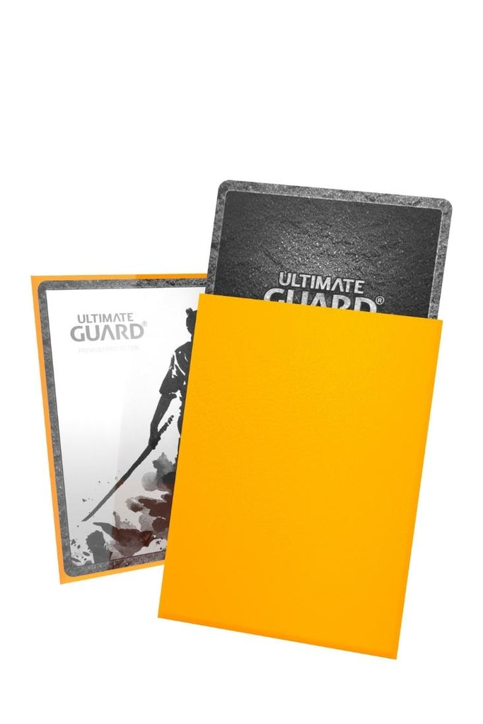 Ultimate Guard - 100 Katana Sleeves Matte Standardgrösse - Gelb