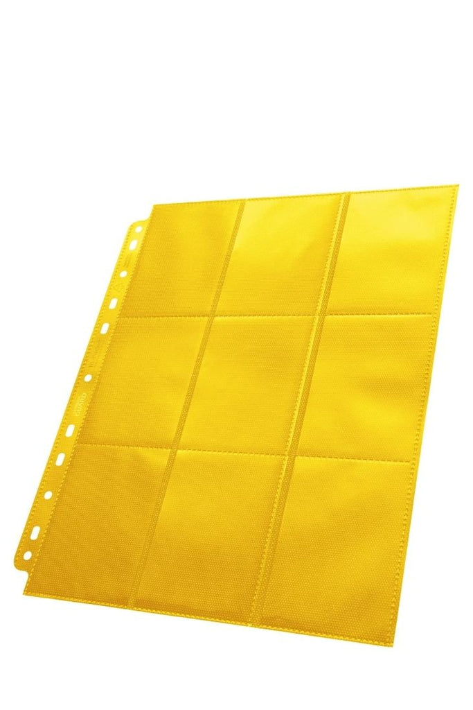 Ultimate Guard - 50 Sideloading Einlageblätter 18-Pocket - Gelb