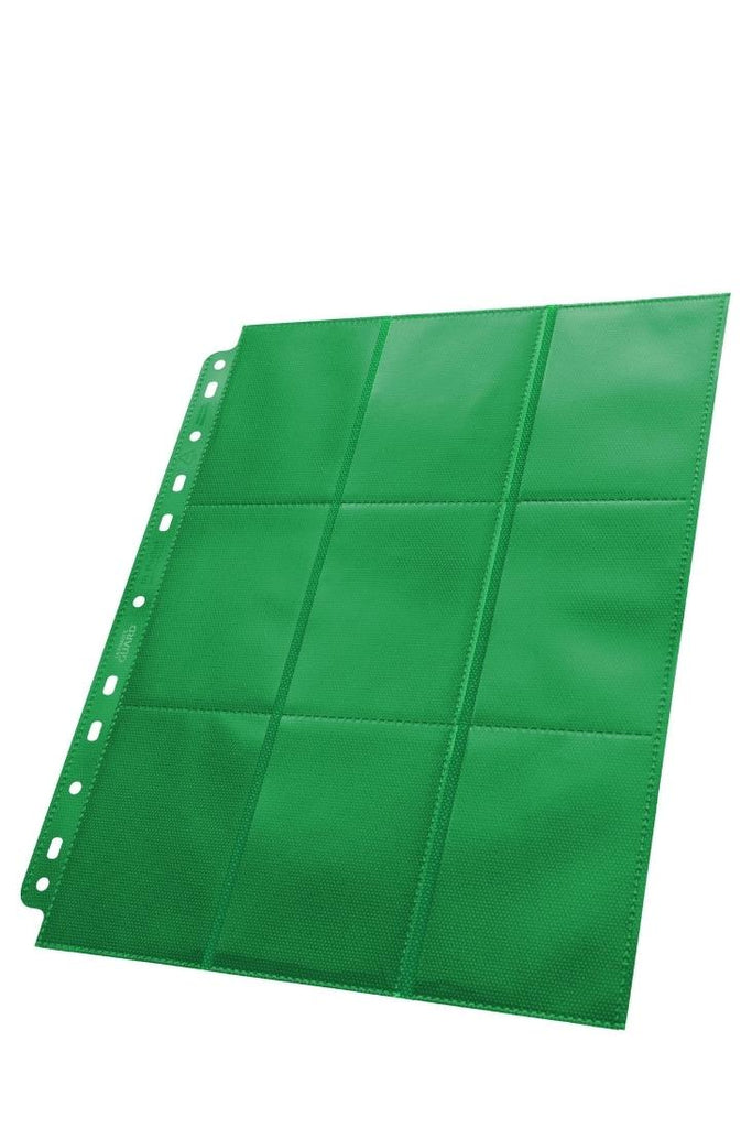 Ultimate Guard - 50 Sideloading Einlageblätter 18-Pocket - Grün