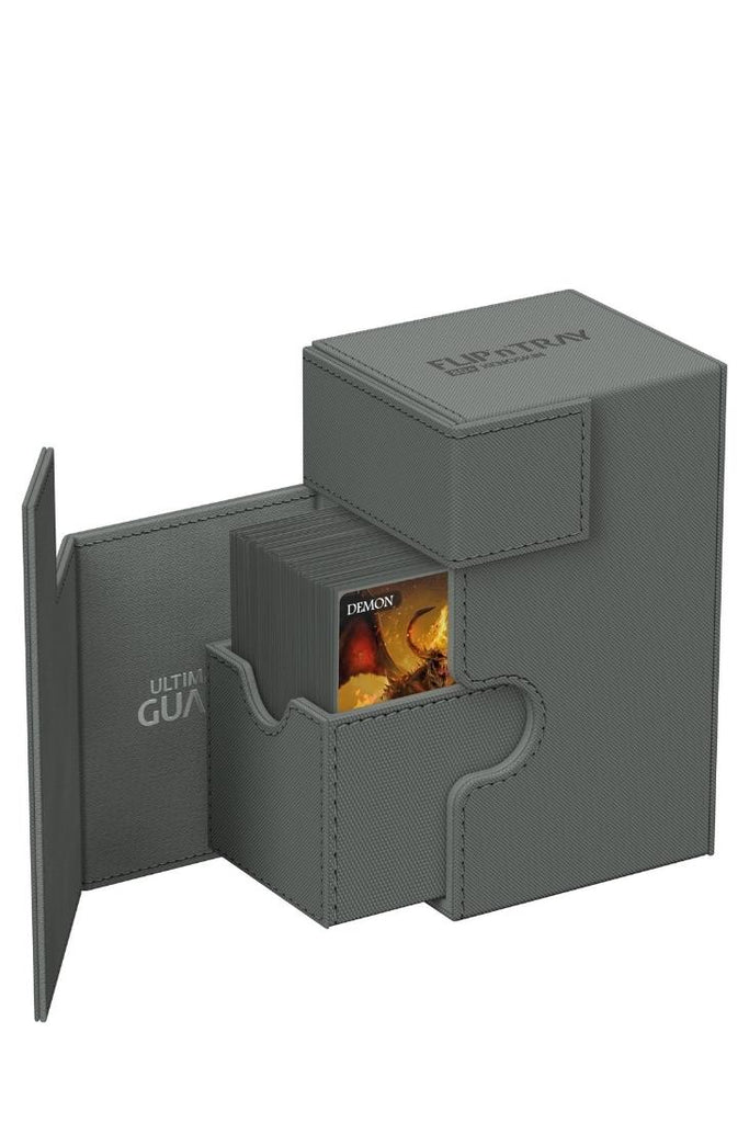 Ultimate Guard - Flip'n'Tray 80+ XenoSkin Monocolor - Grau