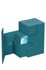 Ultimate Guard - Flip'n'Tray 80+ XenoSkin Monocolor - Petrolblau