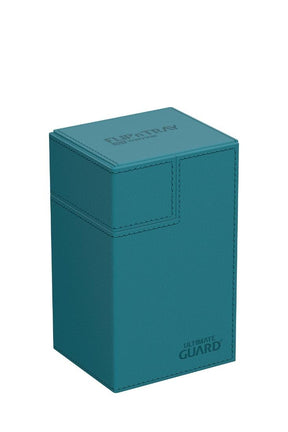 Ultimate Guard - Flip'n'Tray 80+ XenoSkin Monocolor - Petrolblau