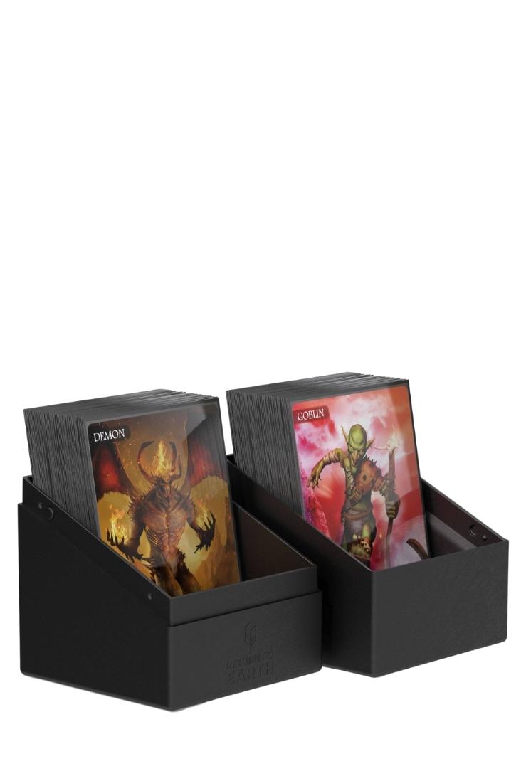 Ultimate Guard - Return To Earth Boulder 100+ Deck Case - Schwarz